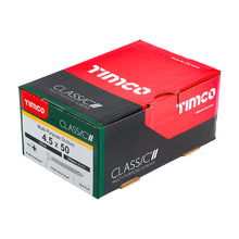 Load image into Gallery viewer, TIMCO Classic Multi-Purpose Countersunk Gold Woodscrews - 4.5 x 50 Box OF 200 - 45050CLAF