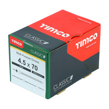 Load image into Gallery viewer, TIMCO Classic Multi-Purpose Countersunk Gold Woodscrews - 3.0 x 12 Box OF 200 - 30012CLAF