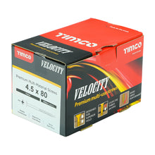 Load image into Gallery viewer, TIMCO Velocity Premium Multi-Use Countersunk Gold Woodscrews - 3.0 x 16 Box OF 200 - 30016VY