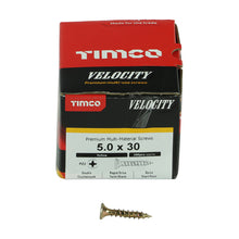 Load image into Gallery viewer, TIMCO Velocity Premium Multi-Use Countersunk Gold Woodscrews, All Sizes