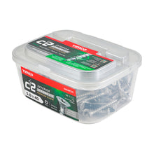 Load image into Gallery viewer, TIMCO C2 Exterior Multi-Purpose Premium Countersunk Silver Woodscrews - 4.0 x 30 Tub OF 400 - 40030C2S