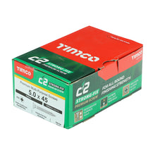 Load image into Gallery viewer, TIMCO C2 Strong-Fix Multi-Purpose Premium Countersunk Gold Woodscrews - 5.0 x 45 Box OF 200 - 50045C2
