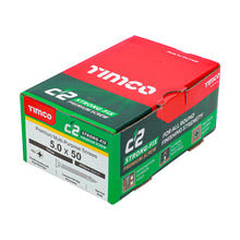 Load image into Gallery viewer, TIMCO C2 Strong-Fix Multi-Purpose Premium Countersunk Gold Woodscrews - 5.0 x 50 Box OF 200 - 50050C2