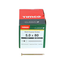 Load image into Gallery viewer, TIMCO Classic Multi-Purpose Countersunk Gold Woodscrews - All Sizes