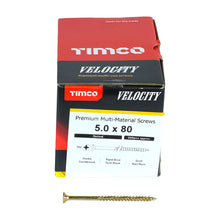 Load image into Gallery viewer, TIMCO Velocity Premium Multi-Use Countersunk Gold Woodscrews - 3.0 x 16 Box OF 200 - 30016VY