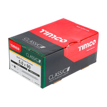 Load image into Gallery viewer, TIMCO Classic Multi-Purpose Countersunk Gold Woodscrews - 3.0 x 12 Box OF 200 - 30012CLAF