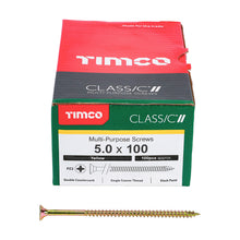 Load image into Gallery viewer, TIMCO Classic Multi-Purpose Countersunk Gold Woodscrews - All Sizes