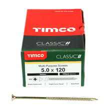 Load image into Gallery viewer, TIMCO Classic Multi-Purpose Countersunk Gold Woodscrews - 3.0 x 12 Box OF 200 - 30012CLAF