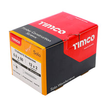 Load image into Gallery viewer, TIMCO Solo Countersunk Gold Woodscrews - 6.0 x 50 Box OF 200 - 60050SOLOC