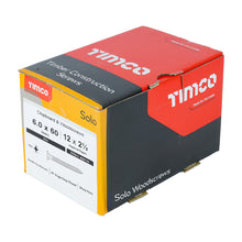 Load image into Gallery viewer, TIMCO Solo Countersunk Silver Woodscrews - 6.0 x 60 Box OF 200 - 60060SOLOZ
