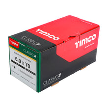 Load image into Gallery viewer, TIMCO Classic Multi-Purpose Countersunk Gold Woodscrews - 6.0 x 70 Box OF 200 - 60070CLAF