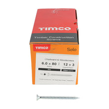Load image into Gallery viewer, TIMCO Solo Countersunk Silver Woodscrews - 3.0 x 12 Box OF 200 - 30012SOLOZ