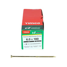 Load image into Gallery viewer, TIMCO C2 Strong-Fix Multi-Purpose Premium Countersunk Gold Woodscrews,All Sizes
