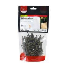 Load image into Gallery viewer, TIMCO C2 Deck-Fix Premium Countersunk Green Decking Screws - 4.5 x 50 TIMbag OF 175 - 50C2DB