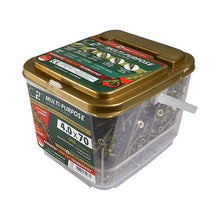 Load image into Gallery viewer, TIMCO C2 Strong-Fix Multi-Purpose Premium Countersunk Gold Woodscrews - 6.0 x 100 Tub OF 225 - 60100C2TUB
