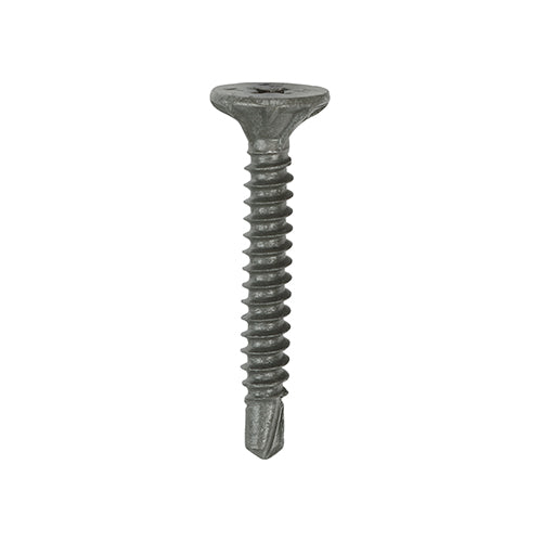 TIMCO Self-Drilling Cement Board Countersunk Exterior Silver Screws,All Sizes,200pcs
