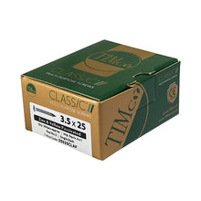 Load image into Gallery viewer, TIMCO Classic Multi-Purpose Countersunk Gold Woodscrews - 3.0 x 12 Box OF 200 - 30012CLAF
