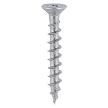 Load image into Gallery viewer, TIMCO Window Fabrication Screws Countersunk with Ribs PH Single Thread Gimlet Tip Stainless Steel - 4.3 x 35 Box OF 1000 - 203SS