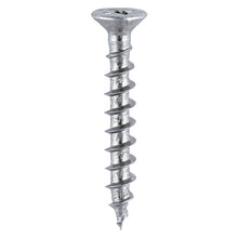 Load image into Gallery viewer, TIMCO Window Fabrication Screws Countersunk with Ribs PH Single Thread Gimlet Point Zinc - 4.3 x 40 Box OF 1000 - 206Z