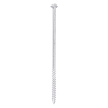 Load image into Gallery viewer, TIMCO Heavy Duty Timber Screws Hex Flange Head Exterior Silver - 10.0 x 200 Bag OF 10 - 10200INH