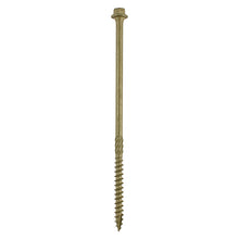 Load image into Gallery viewer, TIMCO Timber Screws Hex Flange Head Exterior Green - 6.7 x 250 Box OF 50 - 250IN
