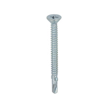 Load image into Gallery viewer, TIMCO Self-Drilling Wing-Tip Steel to Timber Light Section Silver Screws - 5.5 x 65 Box OF 200 - LW65B