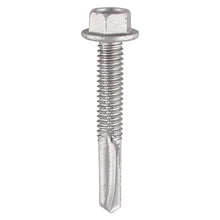 Load image into Gallery viewer, TIMCO Self-Drilling Heavy Section Screws Exterior Silver,All Sizes,100pcs