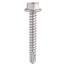 Load image into Gallery viewer, TIMCO Self-Drilling Light Section Screws Exterior Silver - 5.5 x 25 Box OF 100 - L25B