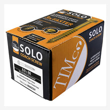 Load image into Gallery viewer, TIMCO Solo Advanced Hex Head Gold Coach Woodscrews - 8.0 x 80 Box OF 50 - 880SCSY