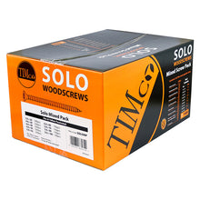 Load image into Gallery viewer, TIMCO Solo Countersunk Gold Woodscrews Mixed Box - Box OF 1400 - SOLOMP