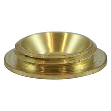 Load image into Gallery viewer, TIMCO Threaded Screw Caps Solid Brass Satin Brass - 16mm TIMpac OF 4 - TSC16SBP
