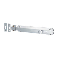 Load image into Gallery viewer, TIMCO Architectural Flat Section Bolt Satin Chrome - 210 x 35mm | Pack of 1