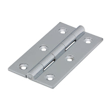 Load image into Gallery viewer, TIMCO Solid Drawn Brass Hinges Polished Chrome - 75 x 40 | Pack of 2