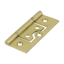 Load image into Gallery viewer, TIMCO Plain Bearing Flush Brass Hinges Polished Brass - 75 x 50 | Pack of 2