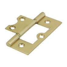 Load image into Gallery viewer, TIMCO Plain Bearing Flush Brass Hinges Polished Brass - 75 x 50 | Pack of 2