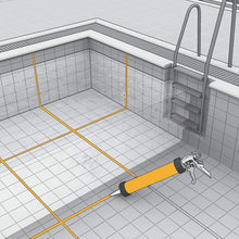 Load image into Gallery viewer, Sikasil Pool Chlorine Resistant Silicone Sealent Swimming Pools Wet Areas White