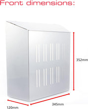 Load image into Gallery viewer, Burg-Wächter Post Catcher | Silver | 345mm x 352mm x 120mm