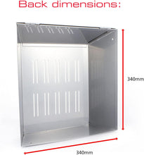 Load image into Gallery viewer, Burg-Wächter Post Catcher | Silver | 345mm x 352mm x 120mm