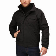 Load image into Gallery viewer, Regatta Professional Mens Dover Fleece Lined Bomber Jacket | Black