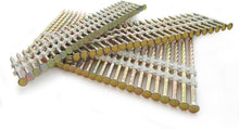 Load image into Gallery viewer, Tacwise 3.3/90mm CE2/12+ Micron, Plastic Collated Galv Screw Strip Nails (22d inclined), 0436, Strip Nails, Pack of 3,000