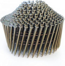 Load image into Gallery viewer, Tacwise 2.1 Pointed & Blunt Galv Ring Conical Coil Nails, Ring Shank, 16° Inclined, Wire Collated, pack of 14,400