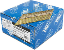 Load image into Gallery viewer, TACWISE 1122 Framing Nails 3.1/90 mm D Head Plain Shank, 34° Paper Collated 2200