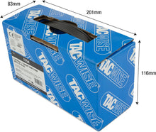 Load image into Gallery viewer, Tacwise 1754 2.8/50mm BRIGHT Ring Strip Nails D Head 34d Paper Collated Bx 1,600