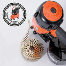 Load image into Gallery viewer, TACWISE JCN90V Air Coil Nail Gun, Uses Flat Top Coil Nails, 50-90 mm