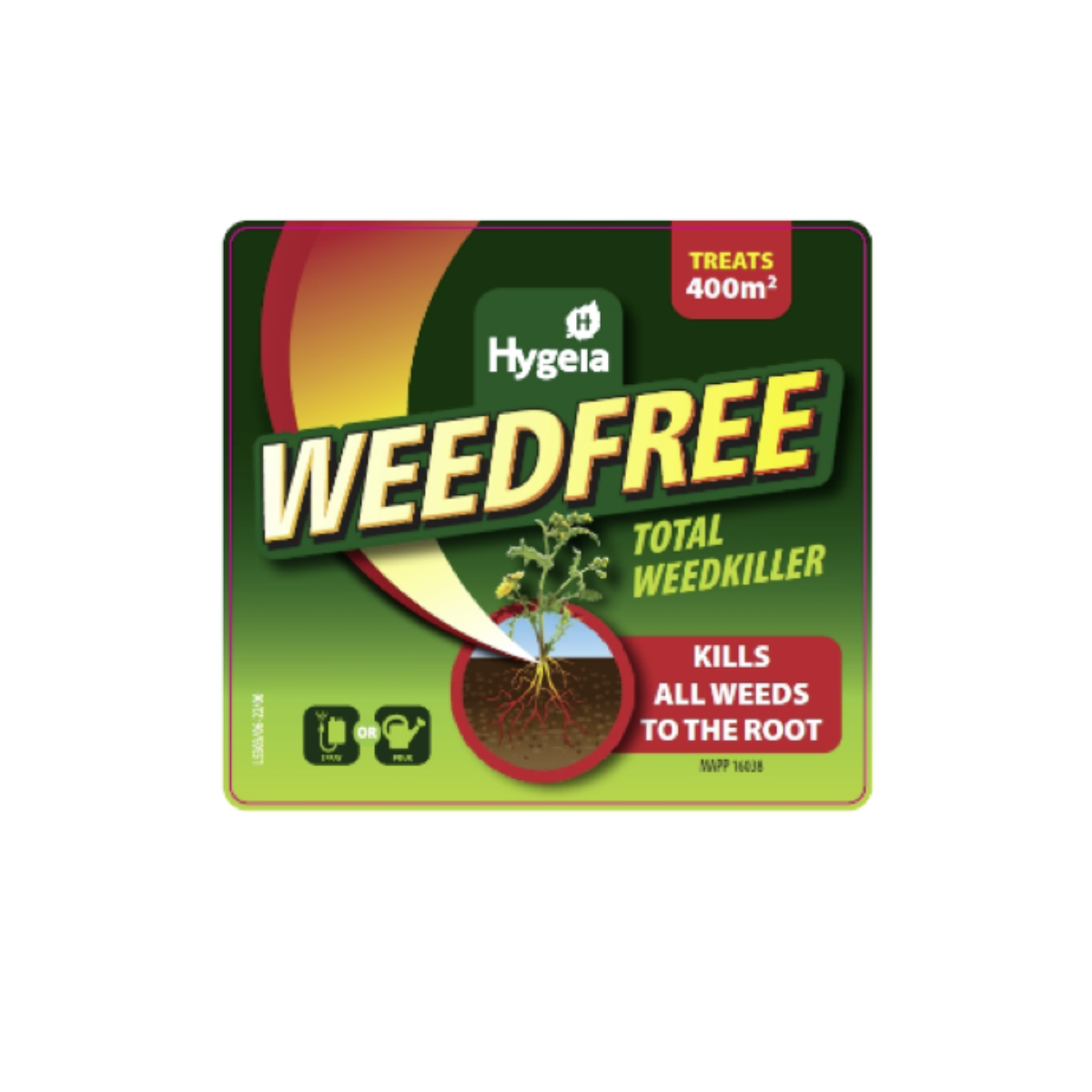 Hygeia Weed Free Total Weedkiller Glyphosate Home & Garden