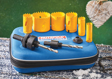Load image into Gallery viewer, Faithfull Professional Holesaw Kit, 9 Piece