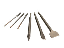 Load image into Gallery viewer, DEWALT SDS Plus Chisel & Bit Set, 6 Piece
