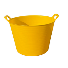 Load image into Gallery viewer, Yuzet Flexi Bucket Tub Trug Storage 7 COLOURS Builders Garden Horse Feed Toys