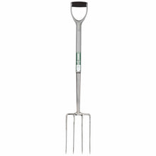 Load image into Gallery viewer, DRAPER 83753 - Extra Long Stainless Steel Garden Fork with Soft Grip - weedfabricdirect
