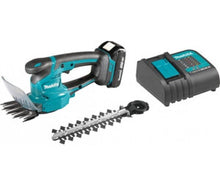 Load image into Gallery viewer, Makita DUM111RTX 18V Li-ion LXT 110mm Grass Shears & Head Trimmer Attachment (c/w BL1850B 5.0Ah Battery & DC18RC Charger)